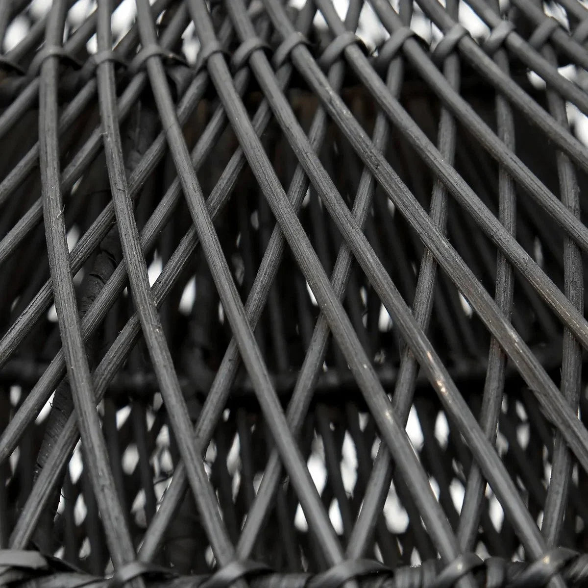 Pendelleuchte Cloud Schwarz – Rattan von Bazar Bizar