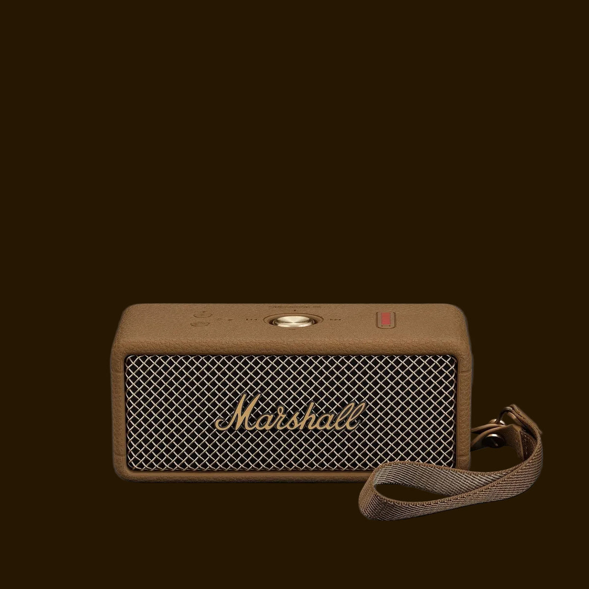 Marshall Emberton III Bluetooth-Lautsprecher – wasserdicht (IP67), 32 Std. Akku | Vivid Brown