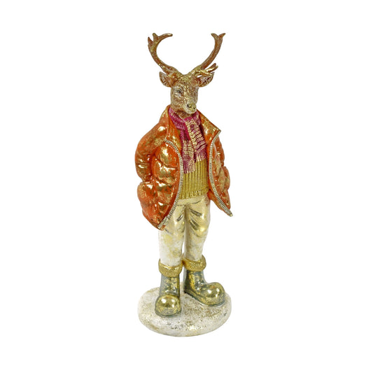 WERNS Hirsch Winter Walter ( Zimski Valter) – Dekofigur, 40 cm