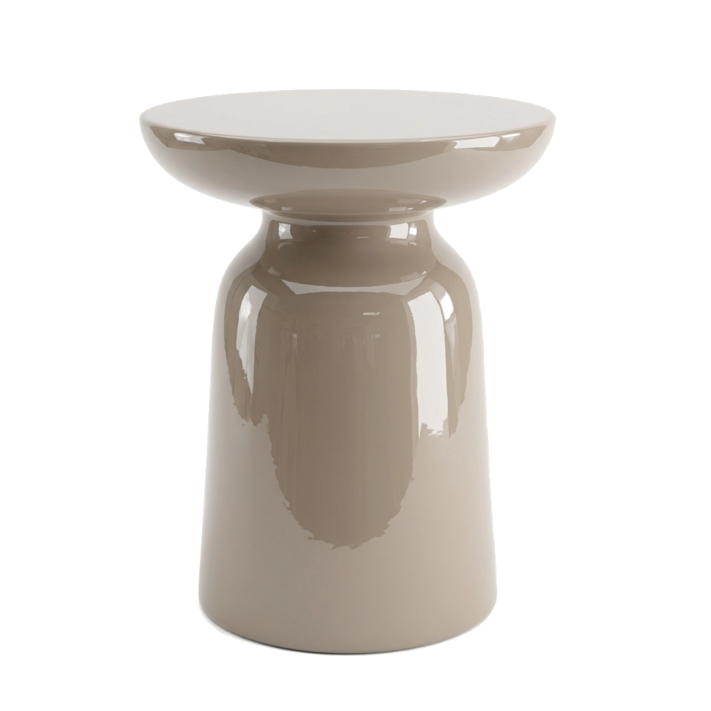 Bara Beistelltisch in Beige