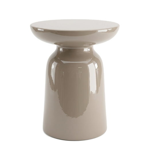 Bara Beistelltisch in Beige