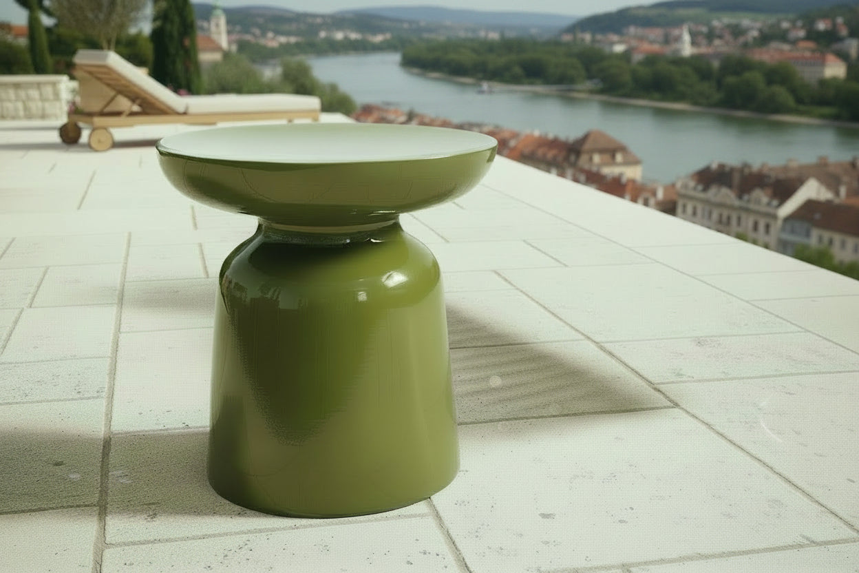 Bara Beistelltisch in Khaki – inspiriert von der Podravina