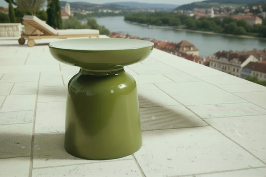 Bara Beistelltisch in Khaki – inspiriert von der Podravina
