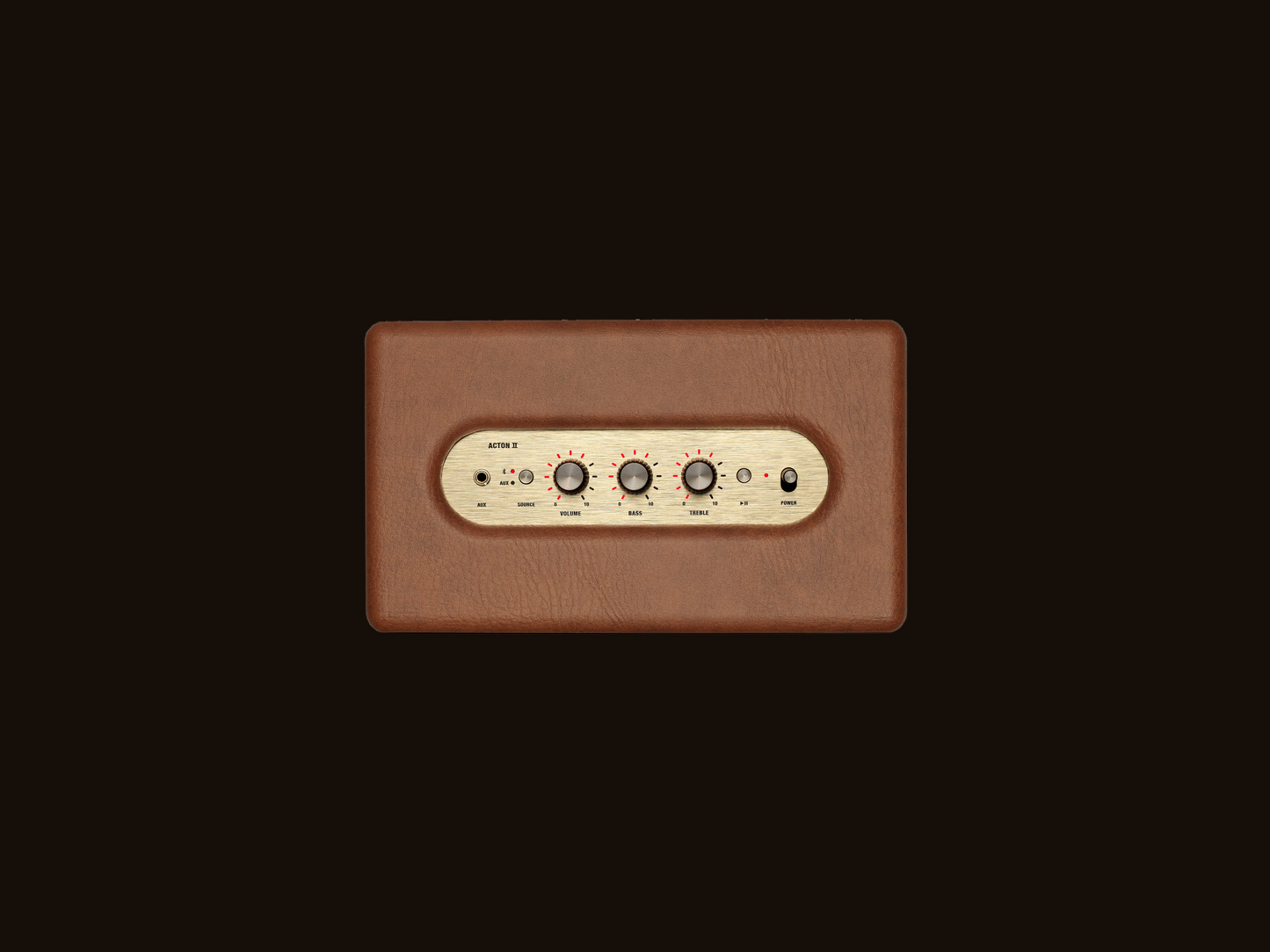 Marshall Acton III Bluetooth-Lautsprecher – Stereo-Sound | Bluetooth 5.2 | Brown