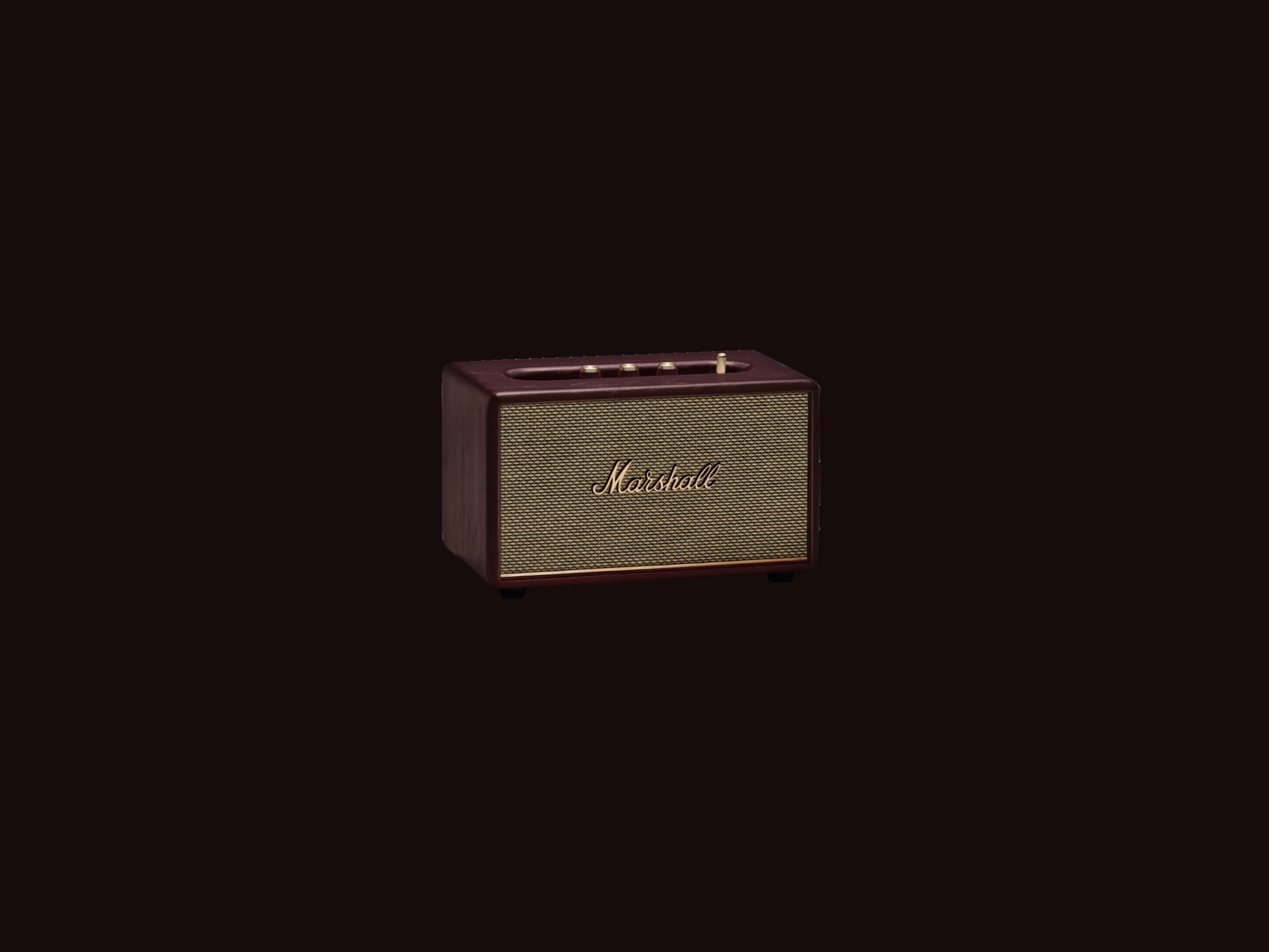 Marshall Acton III Bluetooth-Lautsprecher – Stereo-Sound | Bluetooth 5.2 | Burgundy