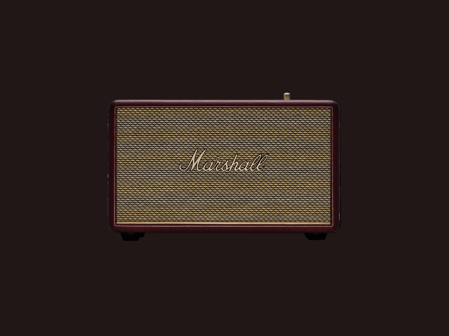 Marshall Acton III Bluetooth-Lautsprecher – Stereo-Sound | Bluetooth 5.2 | Burgundy