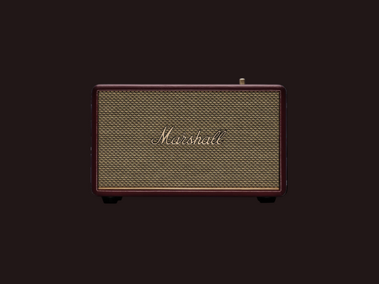 Marshall Acton III Bluetooth-Lautsprecher – Stereo-Sound | Bluetooth 5.2 | Burgundy