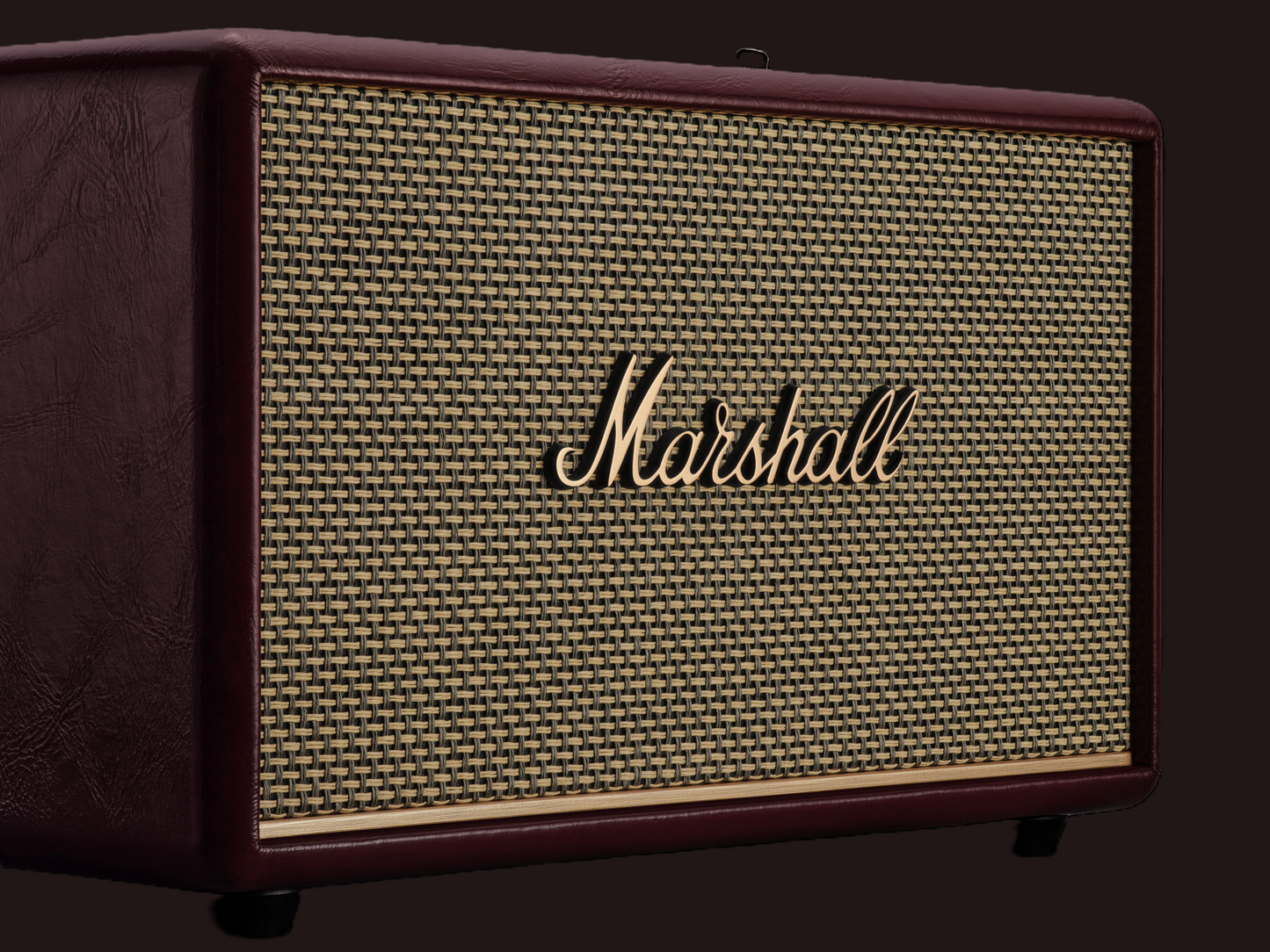 Marshall Acton III Bluetooth-Lautsprecher – Stereo-Sound | Bluetooth 5.2 | Burgundy