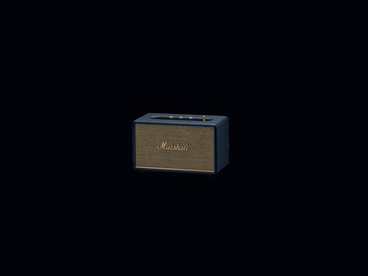 Marshall Acton III Bluetooth-Lautsprecher – Stereo-Sound | Bluetooth 5.2 | Midnight Blue