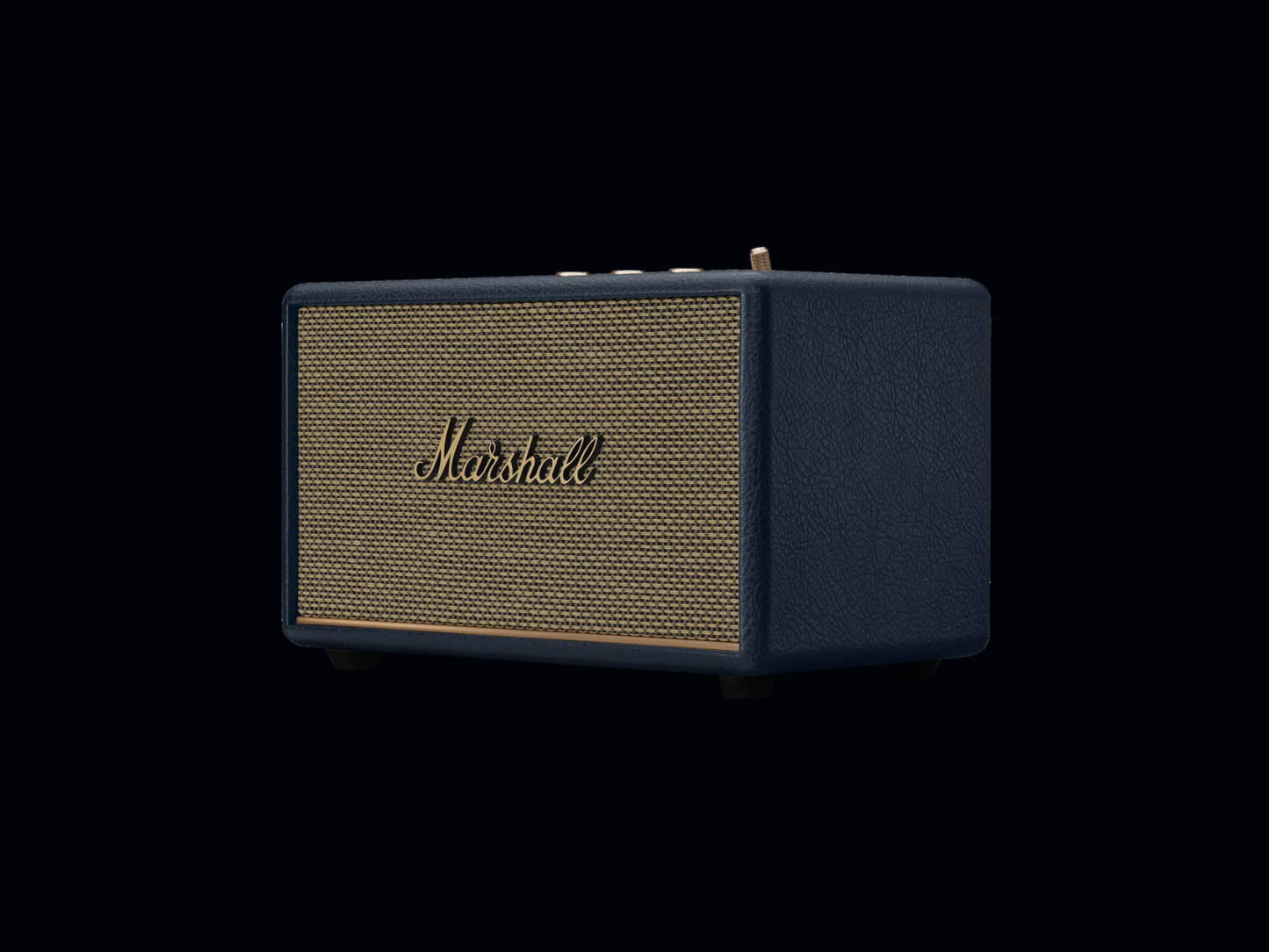 Marshall Acton III Bluetooth-Lautsprecher – Stereo-Sound | Bluetooth 5.2 | Midnight Blue