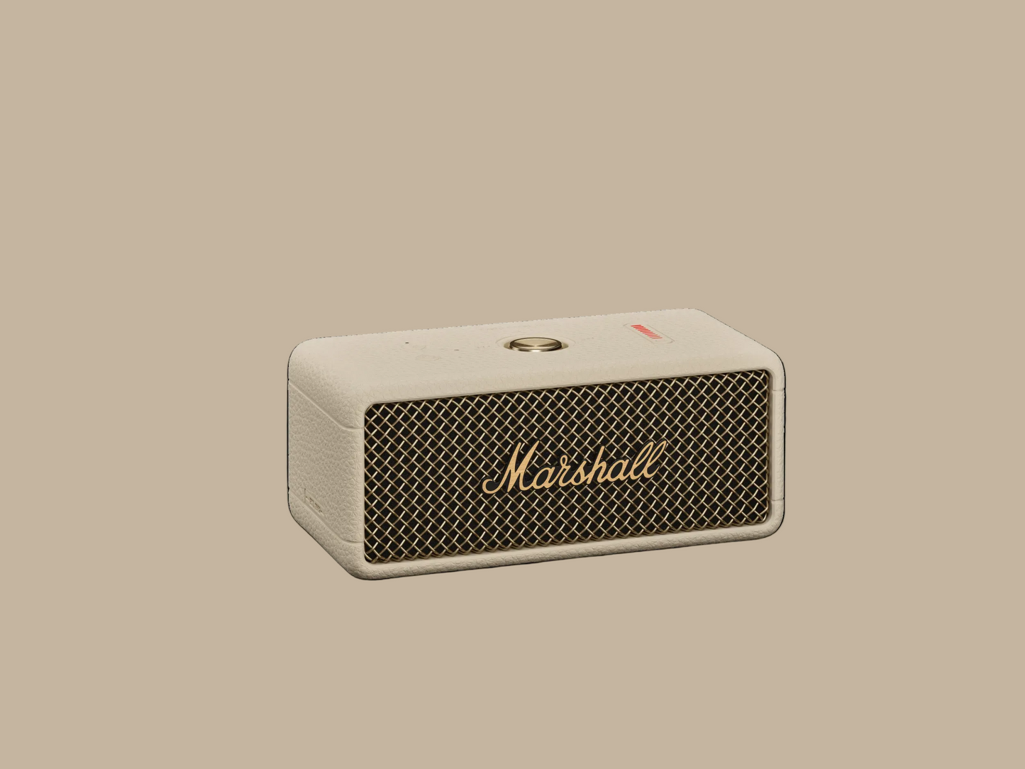Marshall Emberton III Bluetooth-Lautsprecher – wasserdicht (IP67), 32 Std. Akku | Creme