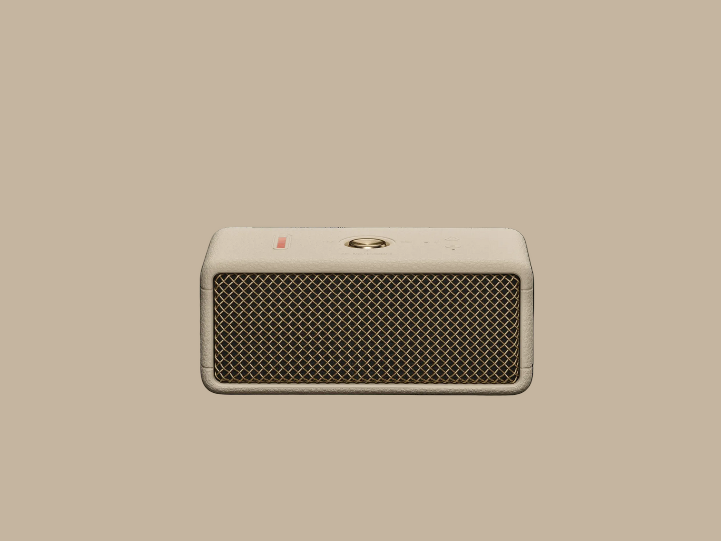 Marshall Emberton III Bluetooth-Lautsprecher – wasserdicht (IP67), 32 Std. Akku | Creme