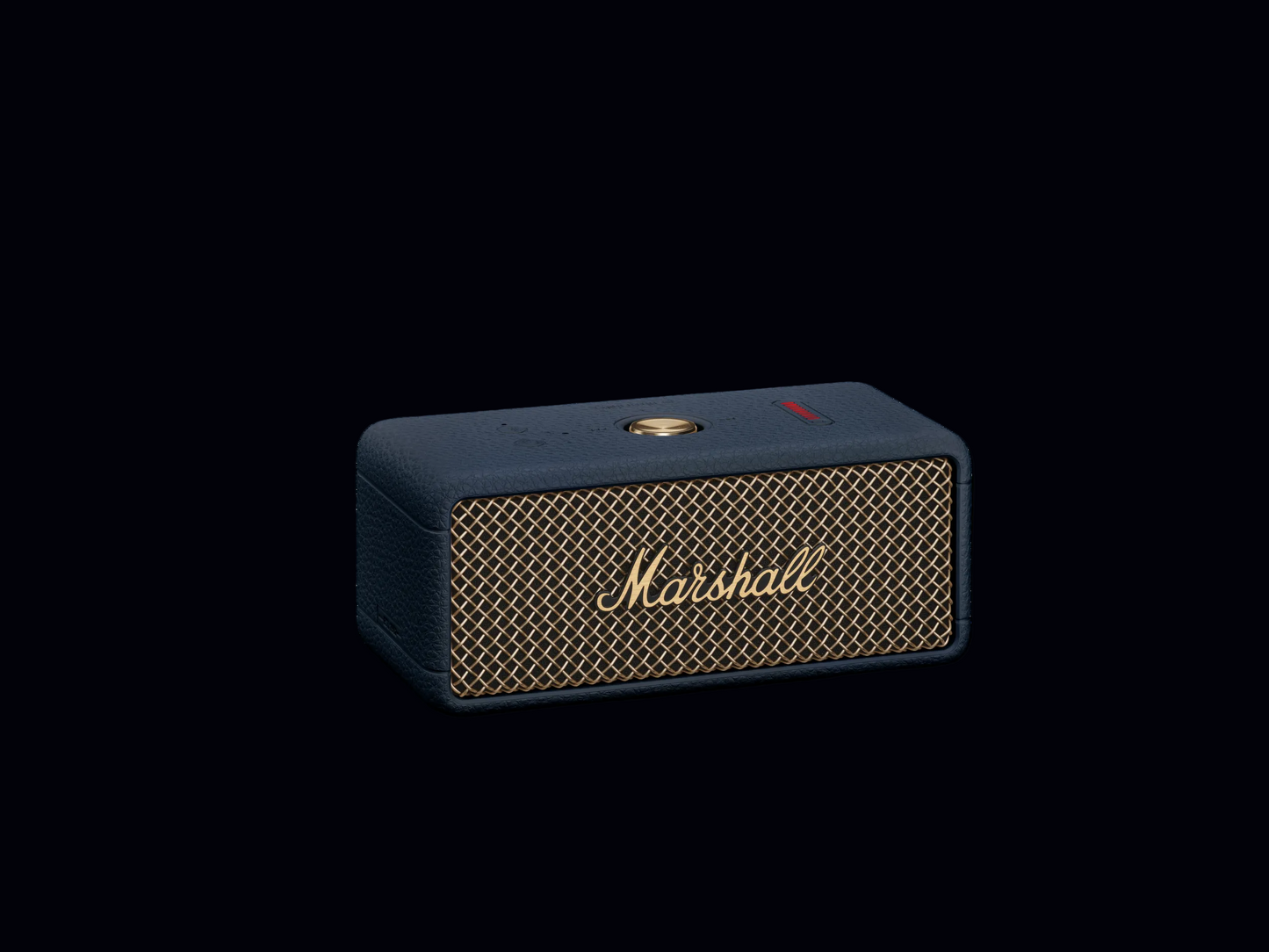 Marshall Emberton III Bluetooth-Lautsprecher – wasserdicht (IP67), 32 Std. Akku | Midnight Blue