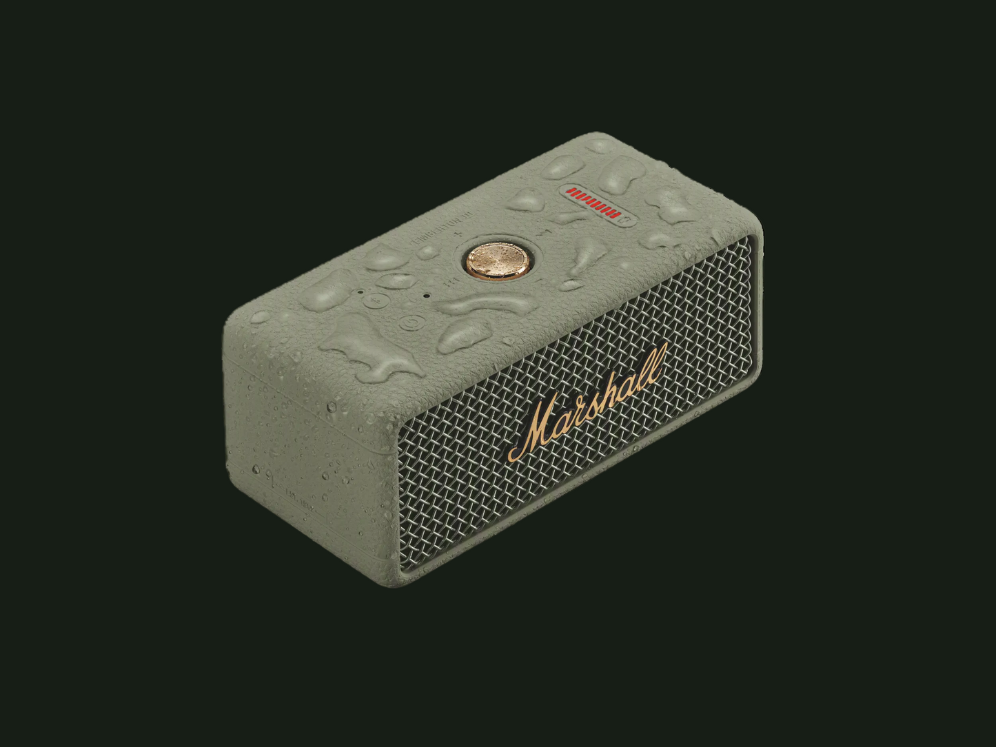 Marshall Emberton III Bluetooth-Lautsprecher – wasserdicht (IP67), 32 Std. Akku | Sage