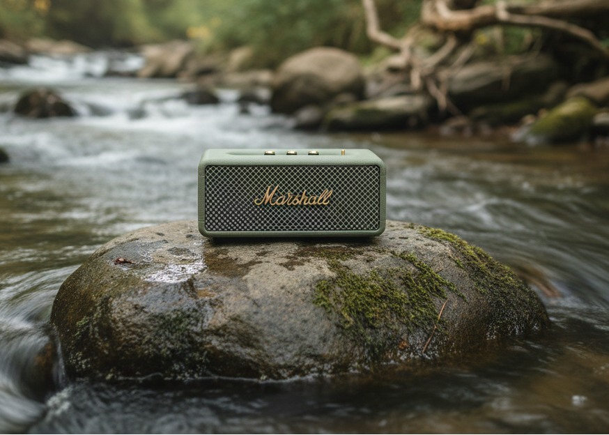 Marshall Emberton III Bluetooth-Lautsprecher – wasserdicht (IP67), 32 Std. Akku | Sage