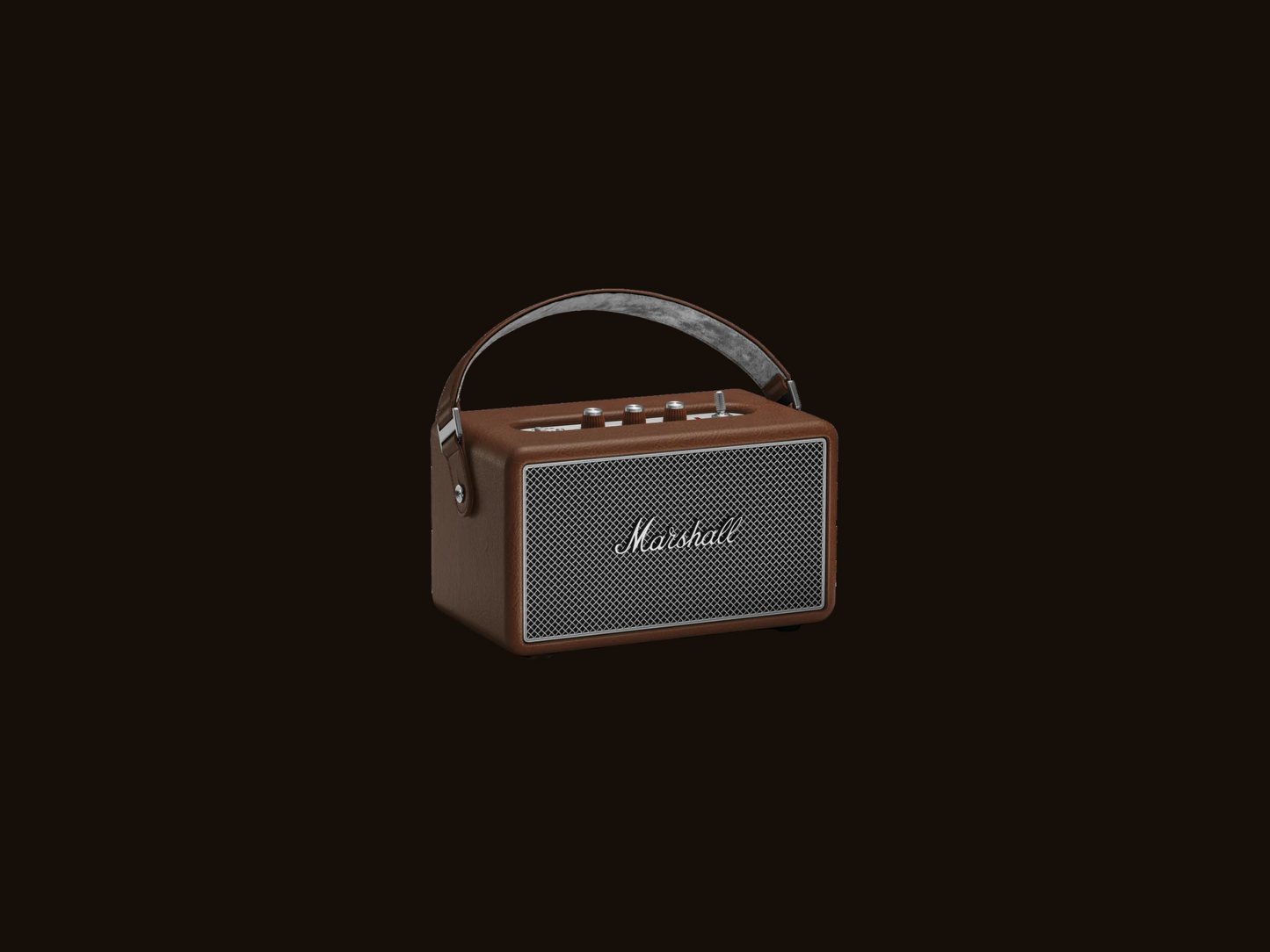 Marshall Kilburn III Bluetooth-Lautsprecher – über 50 Std. Akku | IP54 | Brown