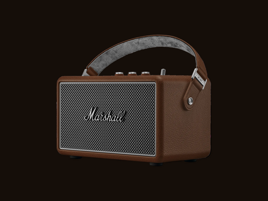 Marshall Kilburn III Bluetooth-Lautsprecher – über 50 Std. Akku | IP54 | Brown