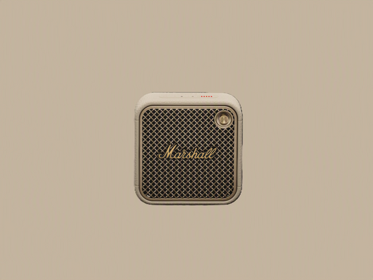 Marshall Willen II Bluetooth-Lautsprecher – wasserdicht (IP67) | 17 Std. Akku | Creme