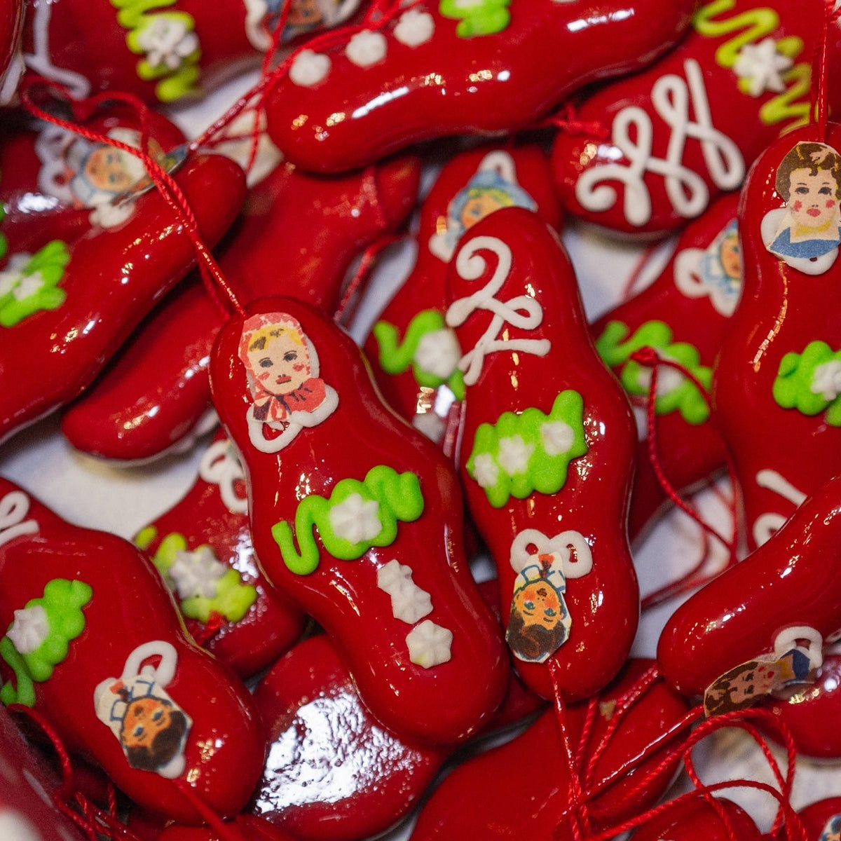 Licitar Puppe - Lutkica– Christbaumschmuck aus Kroatien, 2er-Set