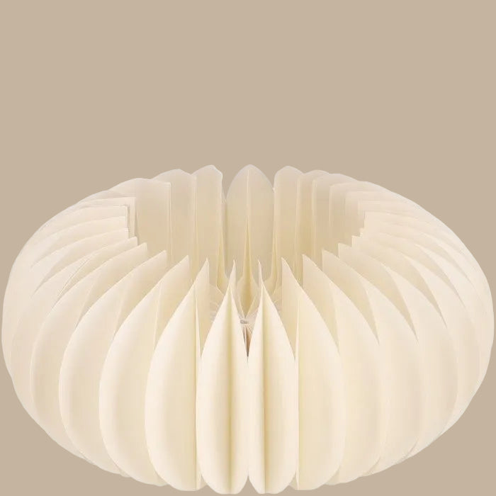 Bože – Papiersockel Creme | Edle Weihnachtsdeko in 2 Größen