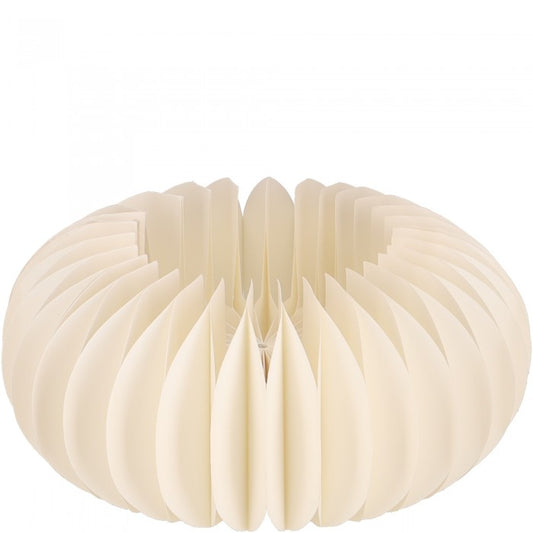 Bože – Papiersockel Creme | Edle Weihnachtsdeko in 2 Größen
