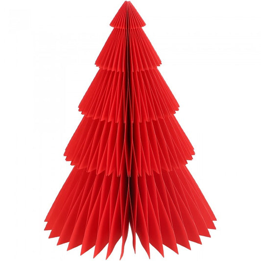 Bože Papiertanne Rot – Weihnachtsdeko 30 cm