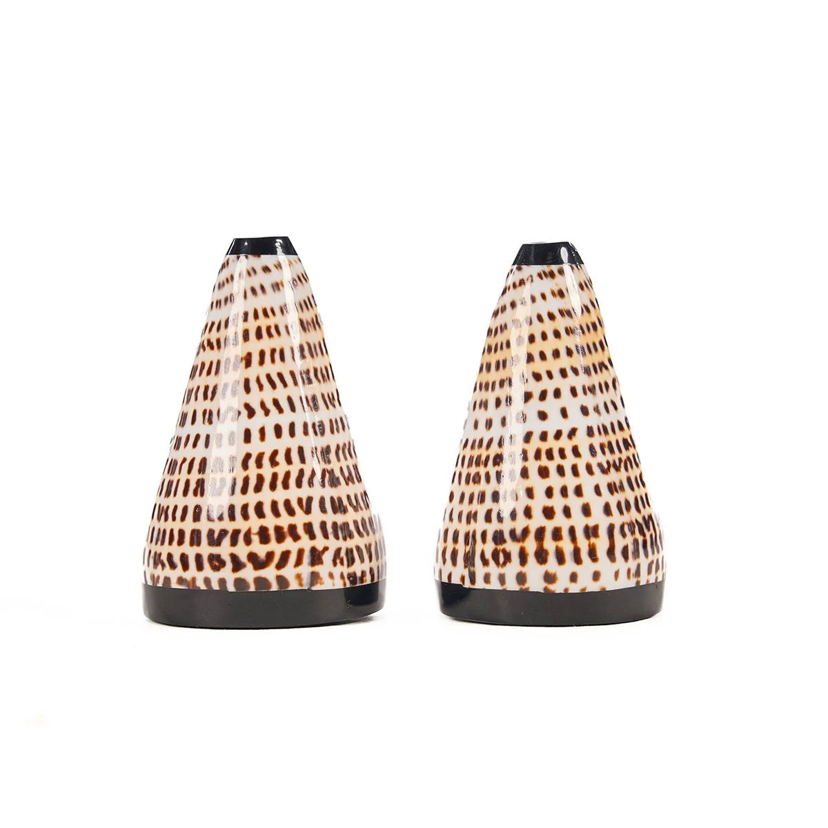 Bazar Bizar Salz- & Pfefferstreuer SHELL – Muschel | 2er-Set
